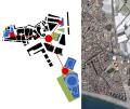 Rehabilitación del Mercado de Roquetas de Mar - Esquema del emplazamiento
